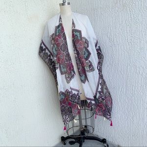 Woven Heart Light Weight Coverup